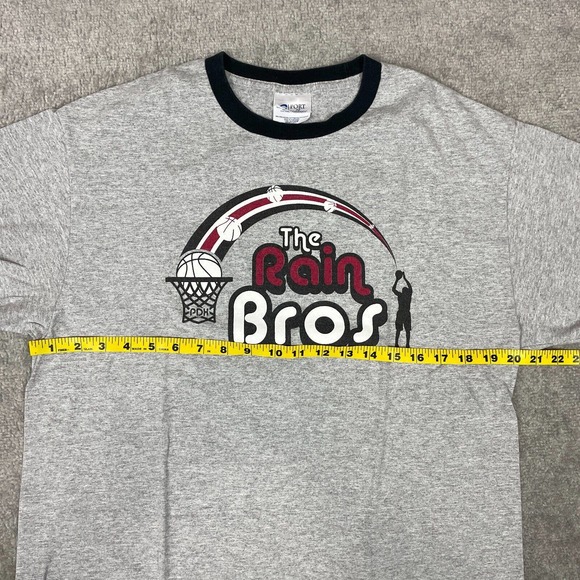 Portland Trail Blazers Shirt Mens Large Gray Damian Basketball - Picture 5 of 10